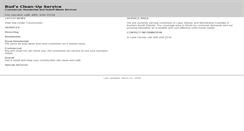 Desktop Screenshot of budscleanup.com